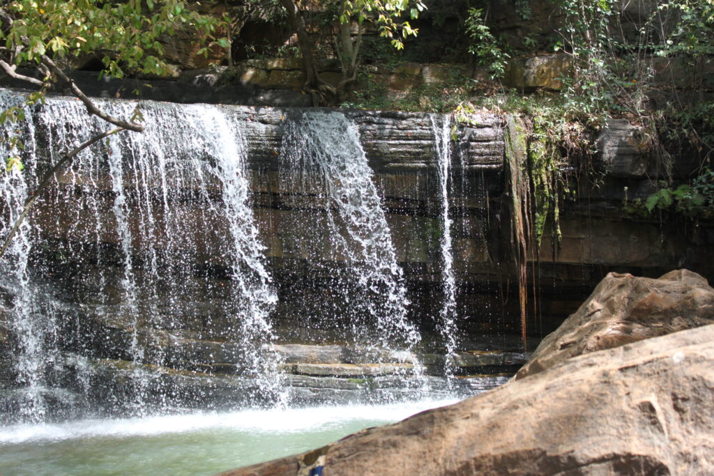 Cascades naturelles de Tanougou dans le nord du Bénin